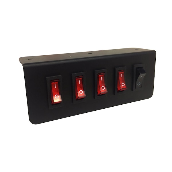 Taurus Premium 12V 4 Way Switch Box Panel